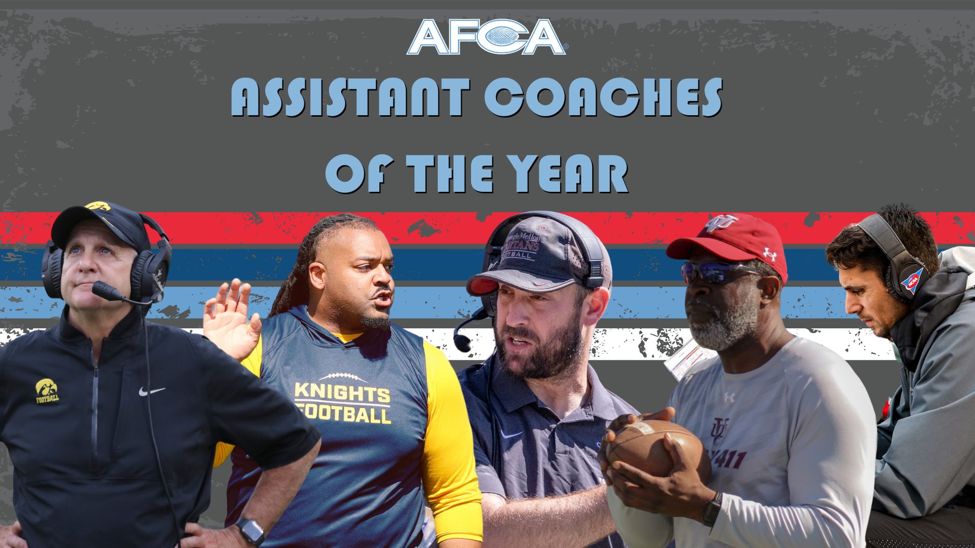 AFCA ANNOUNCES 2023 ASSISTANT COACH OF THE YEAR AWARD WINNERS - AFCA