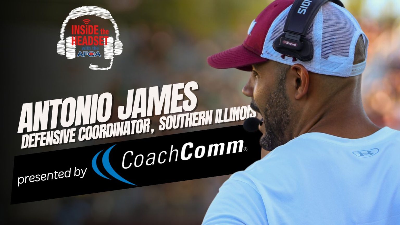 Coachcomm Rp Picture Antonio James, Defensive Coordinator - Southern Illinois - AFCA