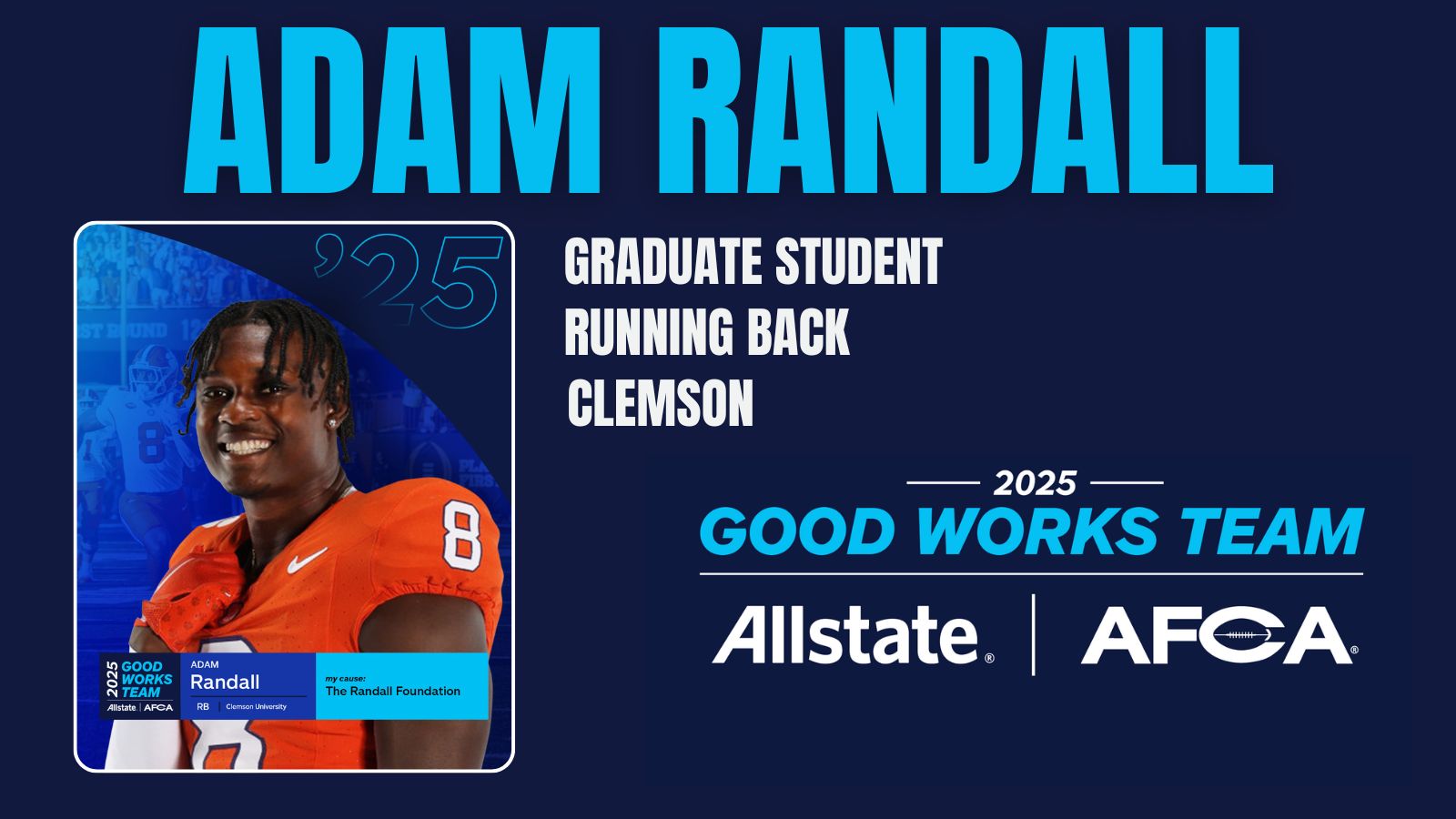Adam Randall Good Works Team