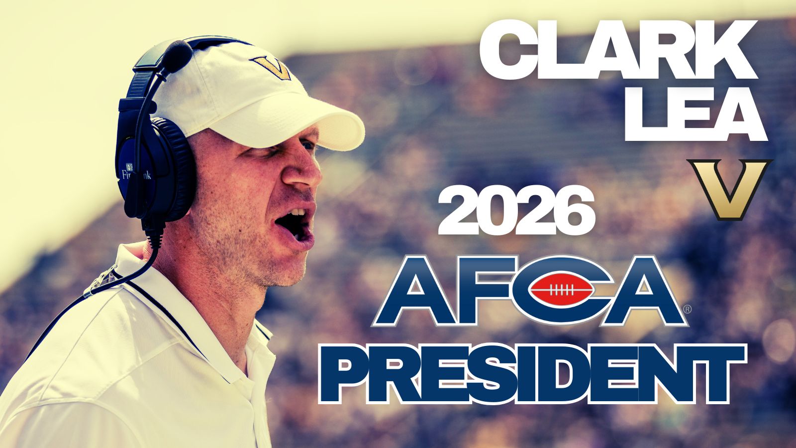 Clark Lea AFCA President