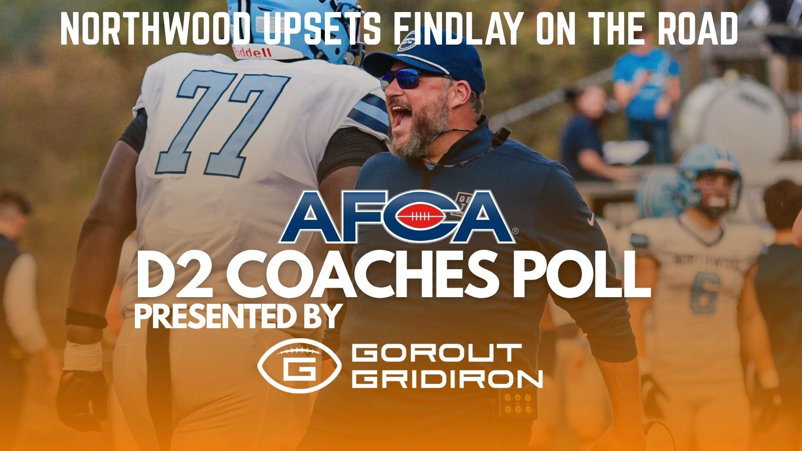 Northwood beats Findlay. AFCA D2 Coaches Poll